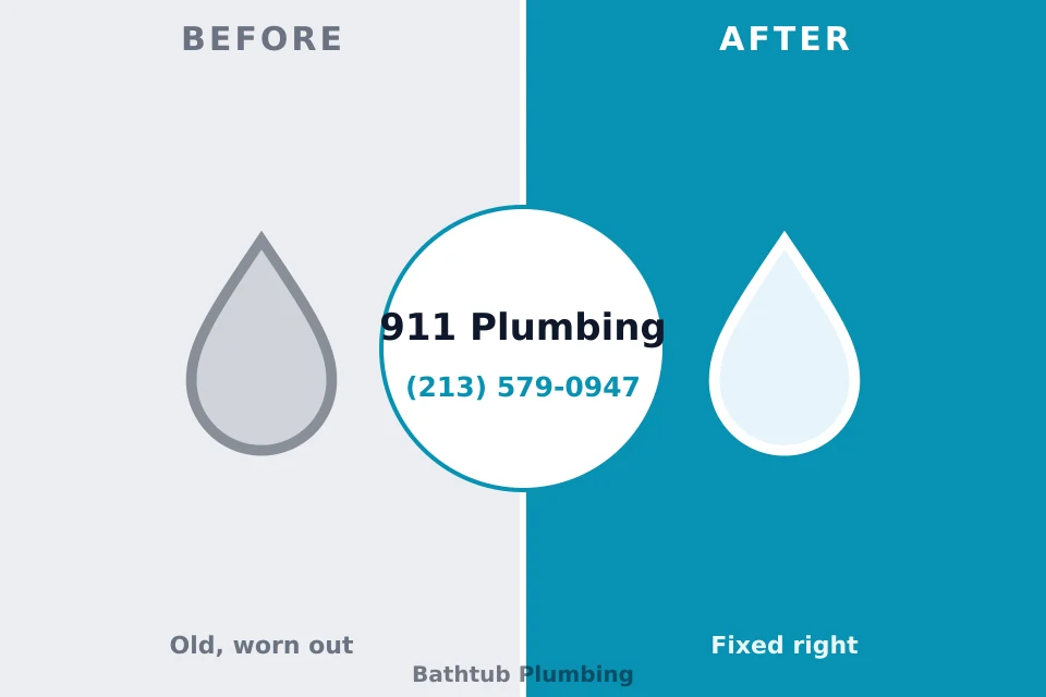 Before and after: plumbing repair Augusta, KY
